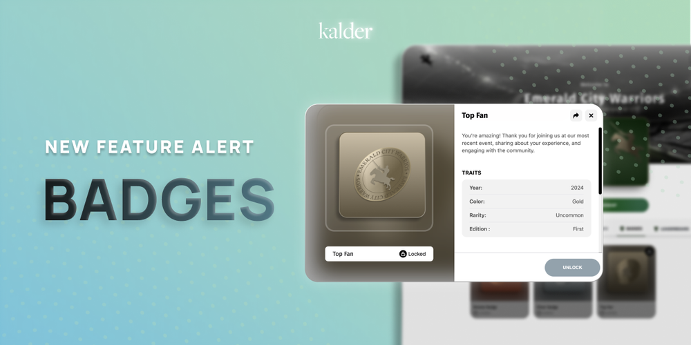 🚨 New Feature Alert: Introducing Kalder Badges🏅 post image